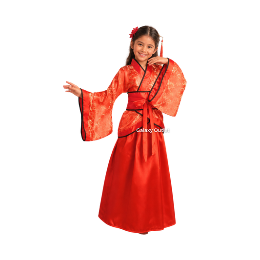 Disfraz Infantil - China Vestido Tradicional ✦ Bajo pedido