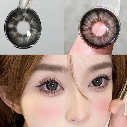 Lentes de Contacto con Agrandamiento de Ojos (14.5mm) Gris BC02-5 - Bio Essence