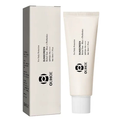 Bloqueador Facial Hidratante con Probióticos de Arroz y Protección UV SPF50+ (50ml)