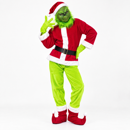 Disfraz Grinch Adulto (M,L,XL) ✦ Bajo pedido