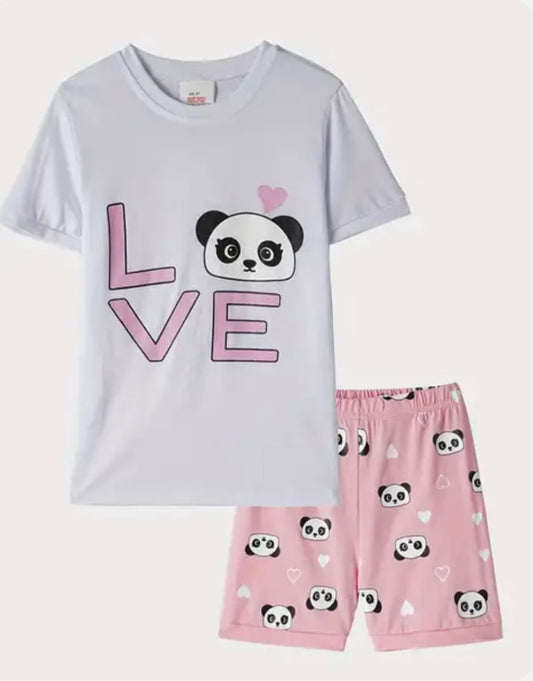 Pijama Infantil Panda - Talla 14