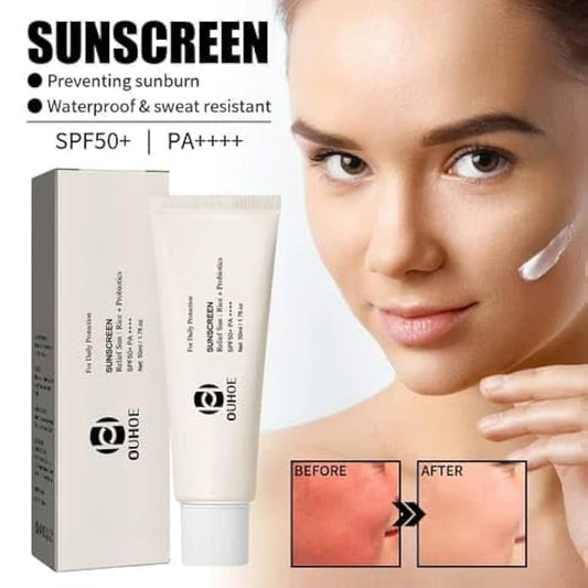 Bloqueador Facial Hidratante con Probióticos de Arroz y Protección UV SPF50+ (50ml)