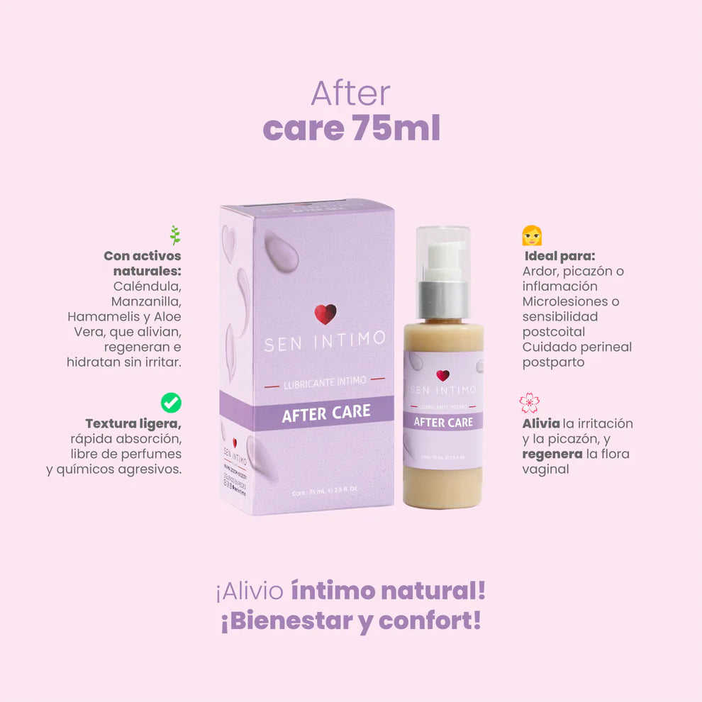 Lubricante Calmante y Regulación de pH para Mujer After Care - Sen Íntimo (75ml) ✦ Bajo pedido