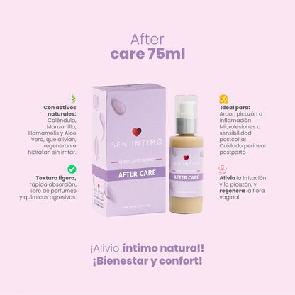 Lubricante Calmante y Regulación de pH para Mujer After Care - Sen Íntimo (75ml) ✦ Bajo pedido