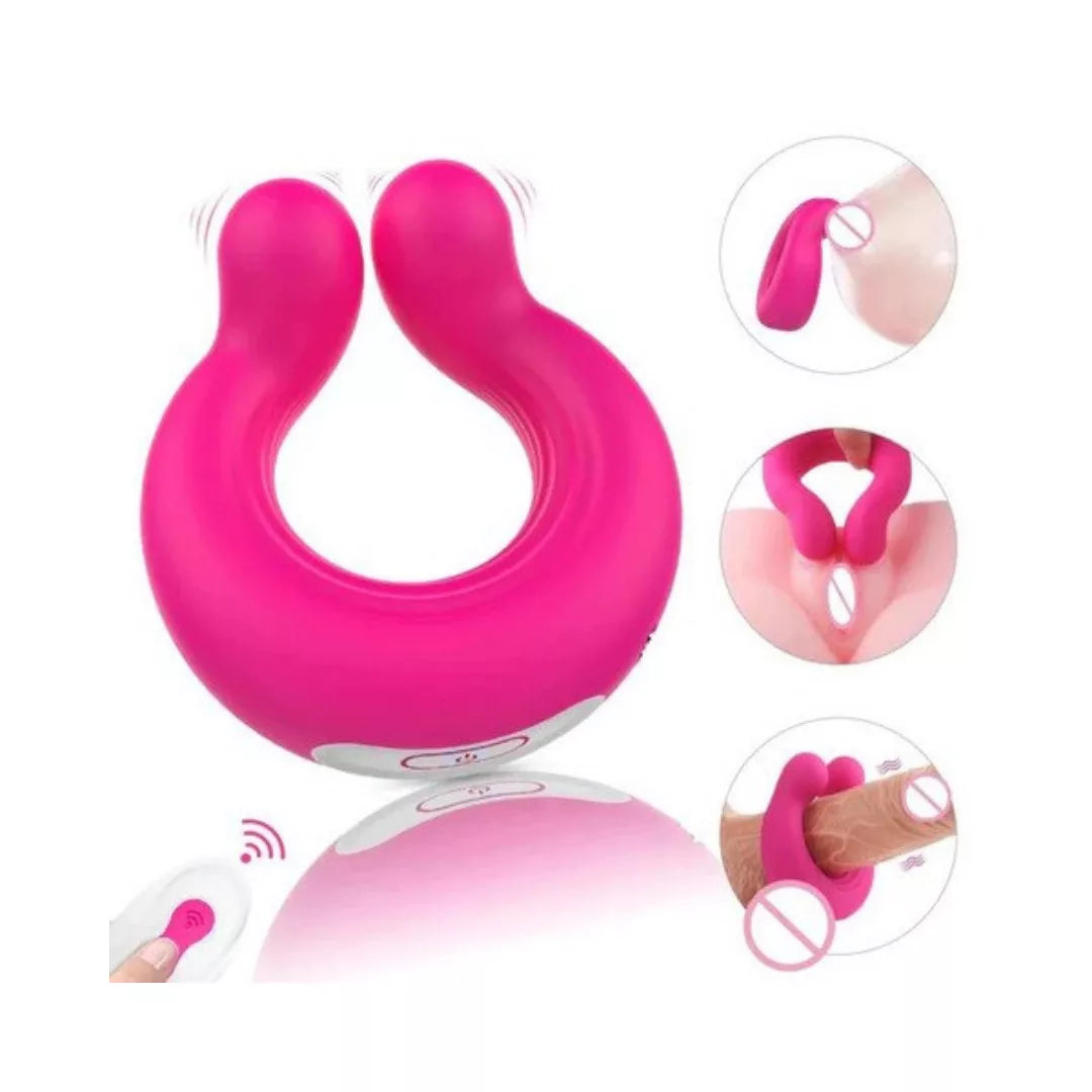 Anillo Vibrador con Control por App – Recargable Magnético y Ajustable ✦ Bajo pedido