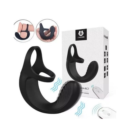 Gorman - Anillo Vibrador Retardante y Estimulador Prostático con Control ✦ Bajo pedido