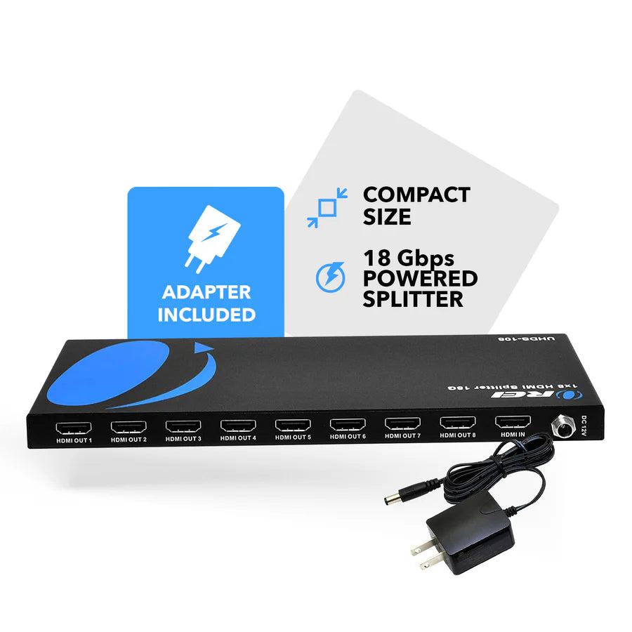 Divisor HDMI™ 4K a 60 Hz 1x8 - UHDS-108
