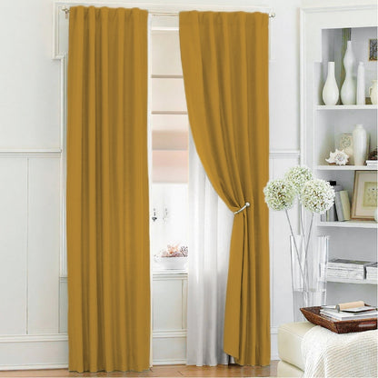 Cortina Blackout 230×140 cm (1 Paño)  - 18 Colores ✦ Bajo pedido