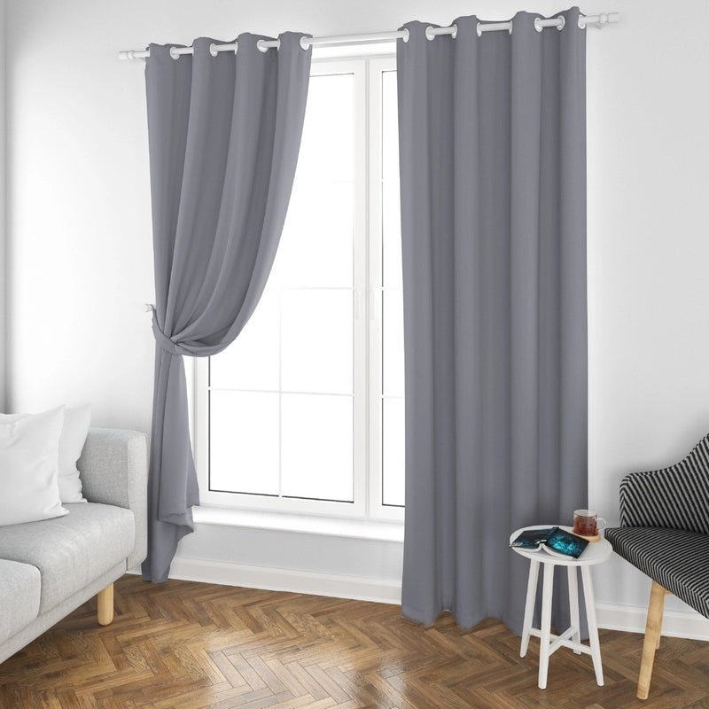 Cortina Blackout 230×140 cm (1 Paño)  - 18 Colores ✦ Bajo pedido