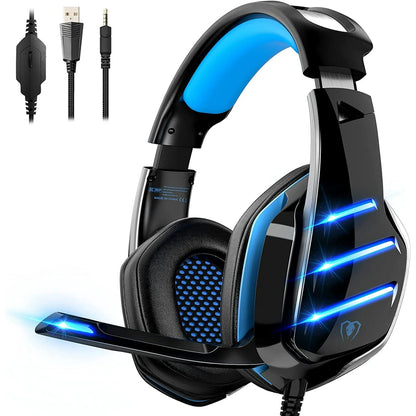 Audífonos Gamer Beexcellent GM3 (Negro/Rojo)