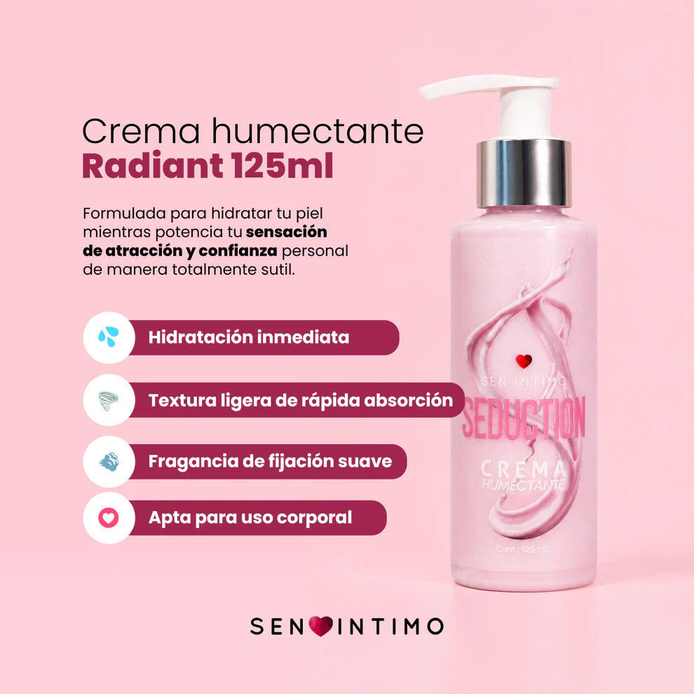 Crema Humectante Feromonas Ciruela Roja y Fresia - Seduction + Attract (125ml) ✦ Bajo pedido