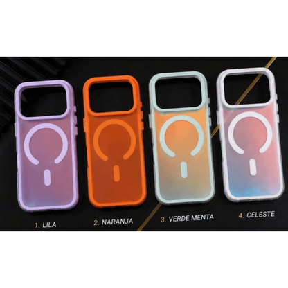 Funda Tornasol para iPhone y Samsung - Varios Modelos y Colores ✦ Bajo pedido
