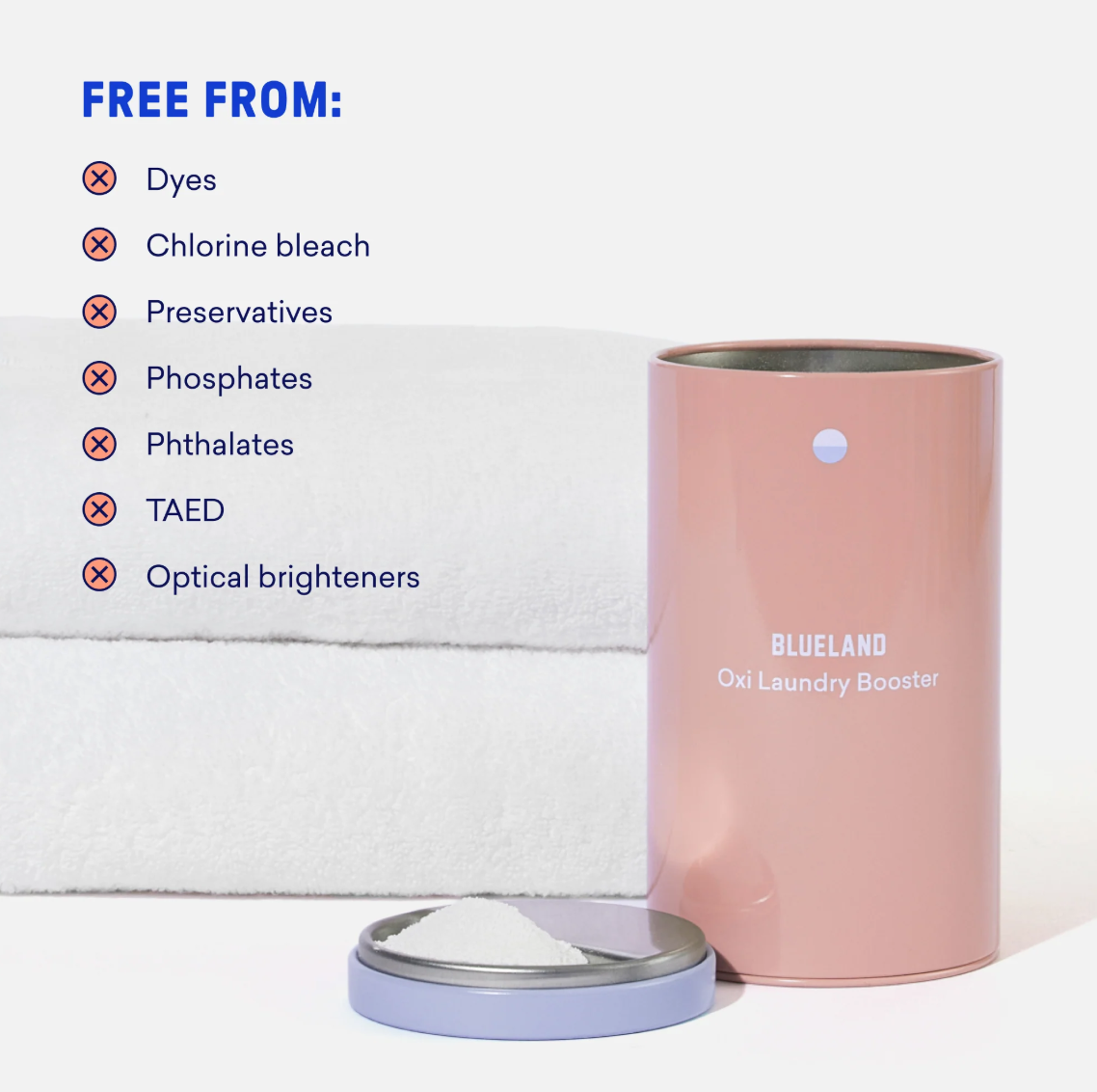 Removedor de Manchas para Ropa Ecológico Sin Plástico - Aroma Spring Bloom (60uds) - Blueland