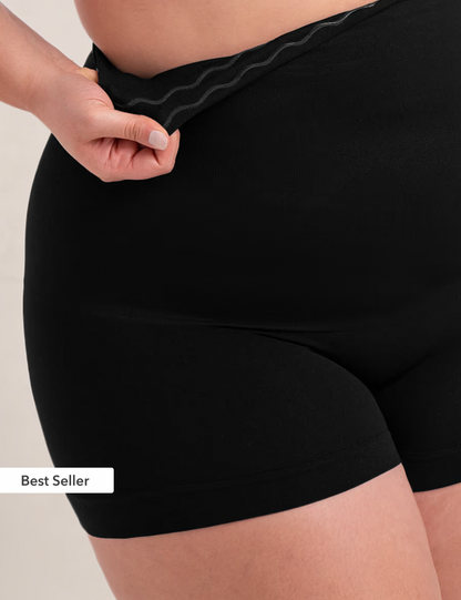 Pantalón Corto Moldeador Talle Alto - Talla XXL (Negro)