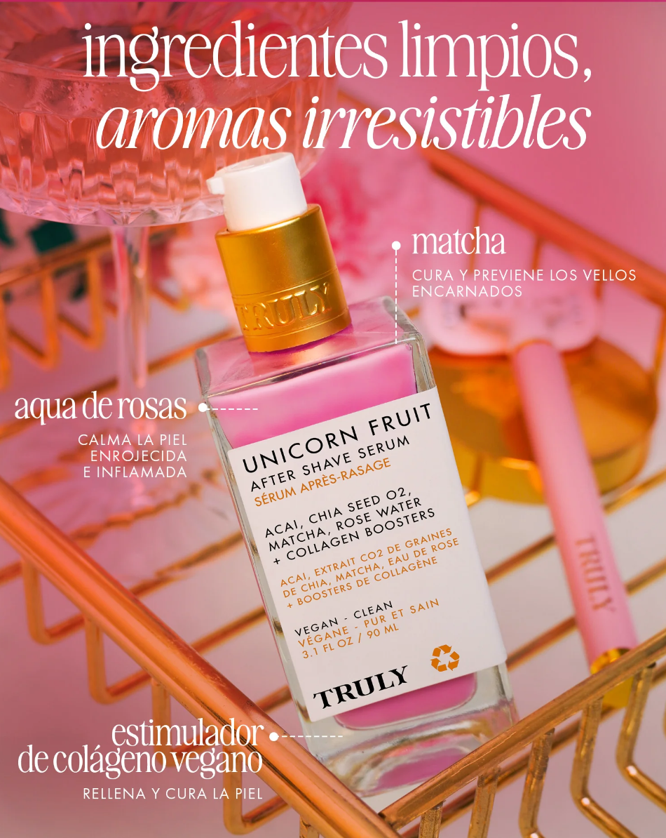 Unicorn Fruit Serum para después del afeitado - TRULY ✦ Bajo pedido