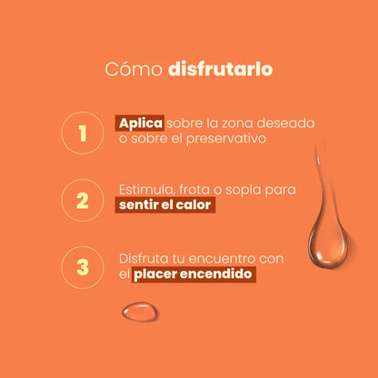 Lubricante Caliente Saborizado Tropical - Sen Íntimo (30ml) ✦ Bajo pedido