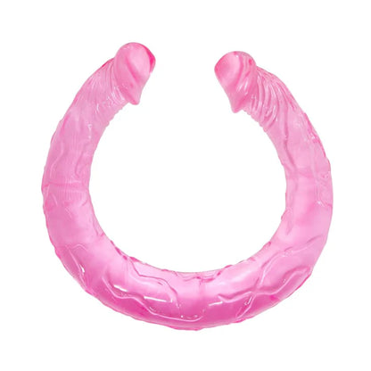 Dildo Doble Flexible Jelly ✦ Bajo pedido