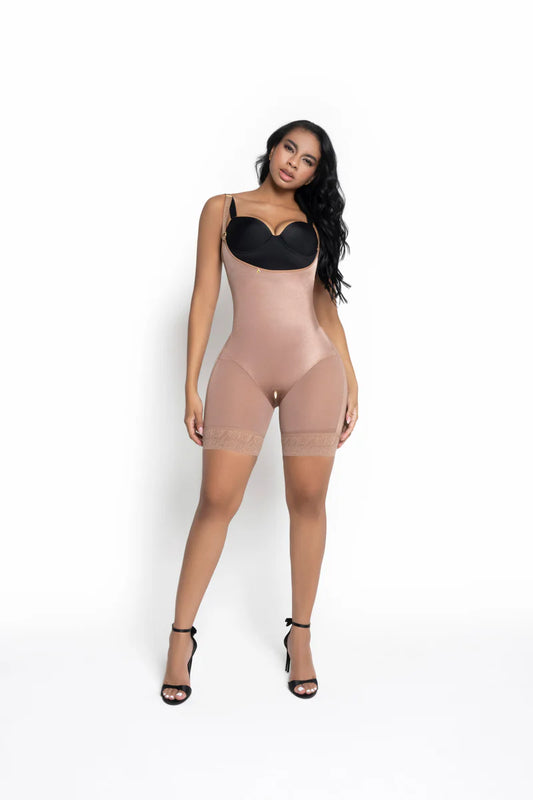 Body Sculptor Media Pierna 012271 Luxury - Compresión Media (Beige, Cocoa) ✦ Bajo pedido