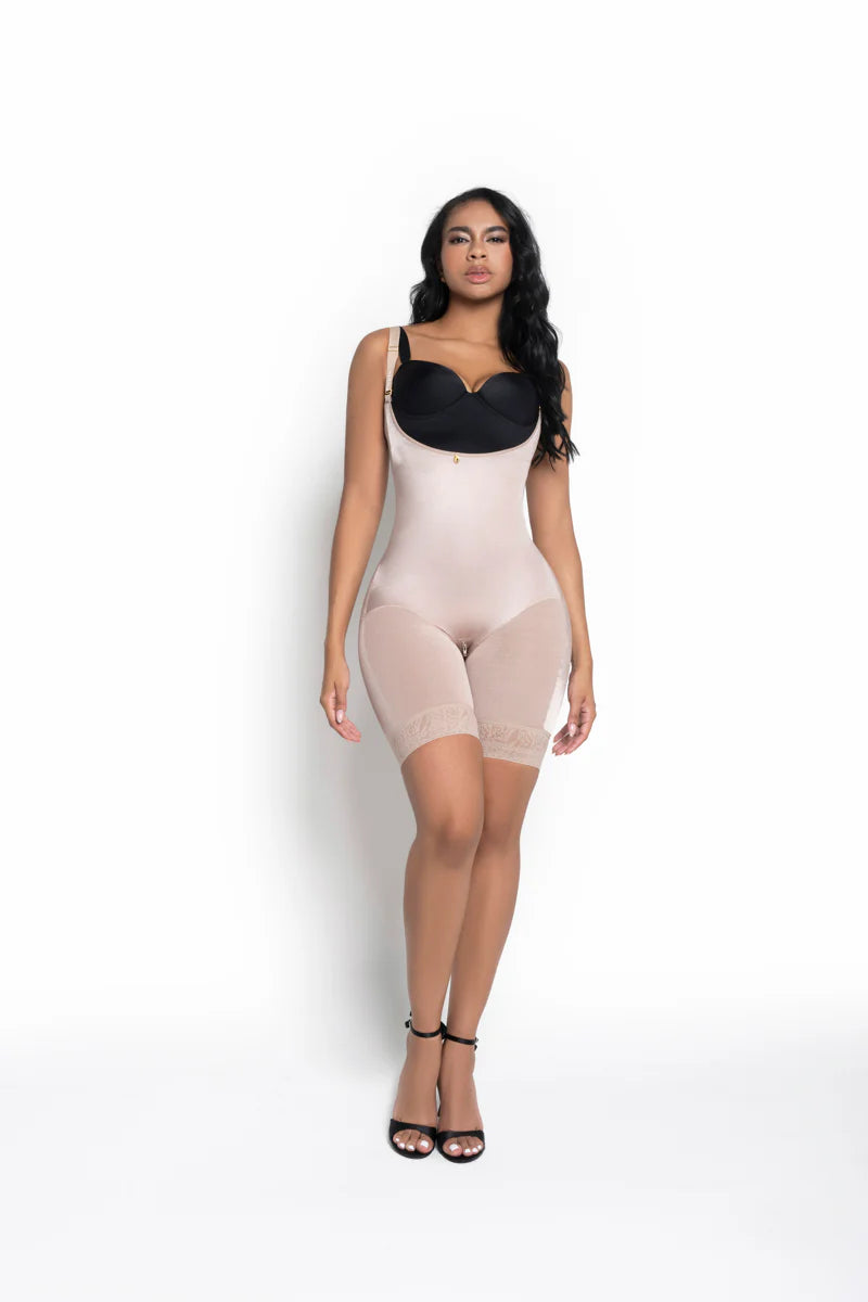 Body Sculptor Media Pierna 012271 Luxury - Compresión Media (Beige, Cocoa) ✦ Bajo pedido