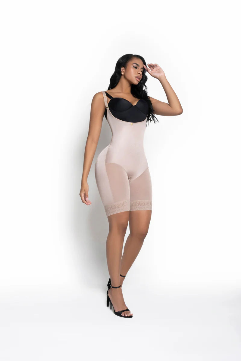 Body Sculptor Media Pierna 012271 Luxury - Compresión Media (Beige, Cocoa) ✦ Bajo pedido