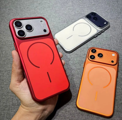 Funda de Vidrio Óptico con Magsafe para iPhone - Varios Modelos y Colores ✦ Bajo pedido