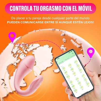 Vibrador Punto G y Clitoris CICI App iOS ✦ Bajo pedido