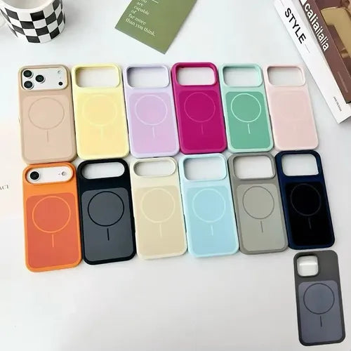 Funda de Silicona con Acabado de Lujo para iPhone y Samsung - Varios Modelos y Colores ✦ Bajo pedido