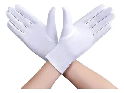 Guantes Cortos (Blanco, Negro) ✦ Bajo pedido