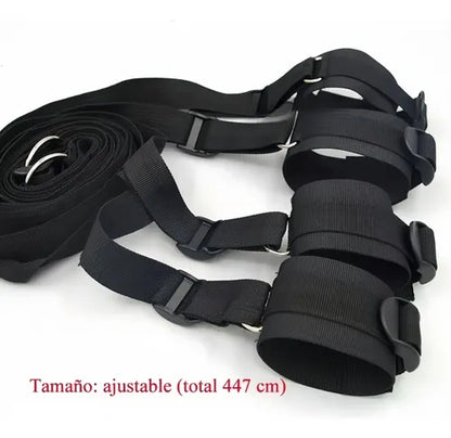 Set de Sujeción Erótico para Cama Ajustable ✦ Bajo pedido