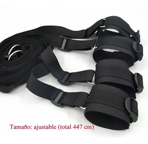 Set de Sujeción Erótico para Cama Ajustable ✦ Bajo pedido