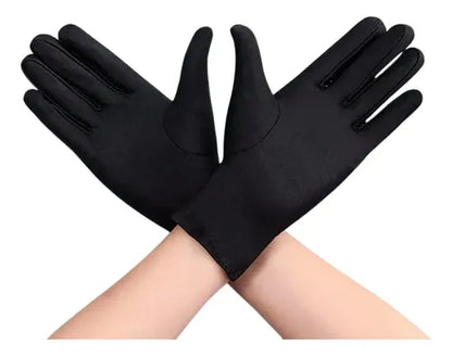 Guantes Cortos (Blanco, Negro) ✦ Bajo pedido