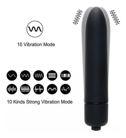 Bala Vibradora Misil (9cm) ✦ Bajo pedido