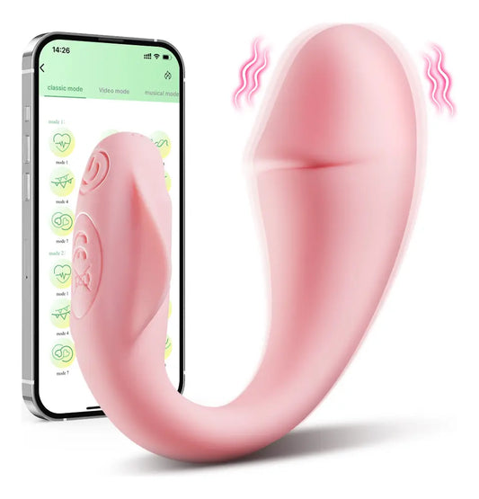 Vibrador Punto G y Clitoris CICI App iOS ✦ Bajo pedido