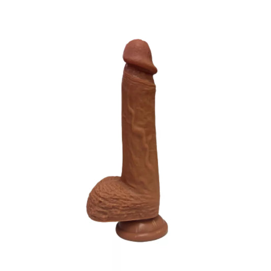 Dildo Inserción 15cm Realista con Copa Succión - Bryan ✦ Bajo pedido