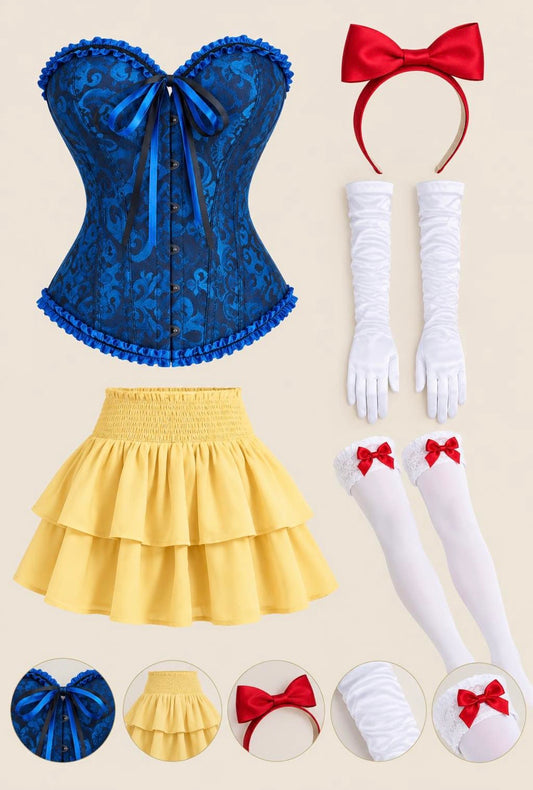 Disfraz de Blanca Nieves Corset - Talla M