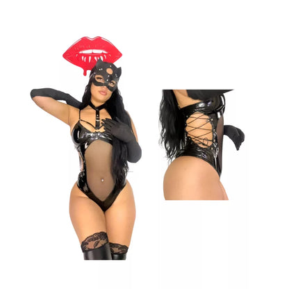 Disfraz Adulto – Gata Pantera BDSM (Unitalla S/M) ✦ Bajo pedido