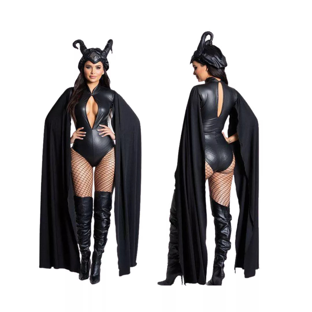 Disfraz Adulto – Maléfica (M,L,XL) ✦ Bajo pedido