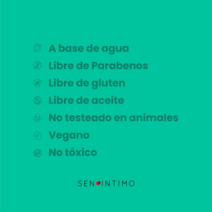 Vibrador Líquido Frío Multiorgasmos para Mujer, Yerbabuena - Sen Íntimo (5ml) ✦ Bajo pedido