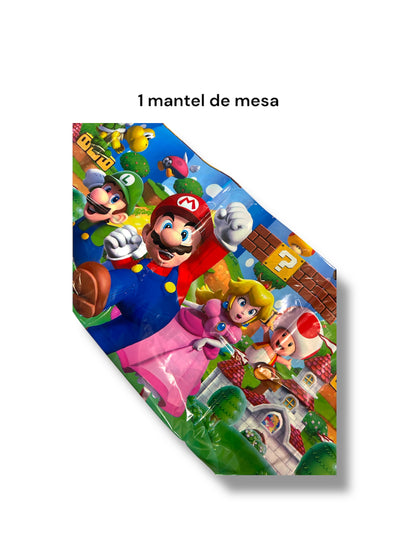 Set de Decoración para Fiesta – Mario Bros (+100pcs)