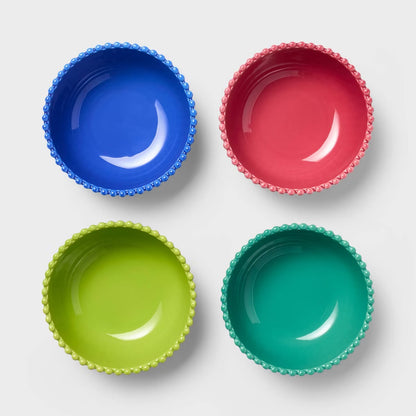 Set de 4 Bowls de Cerámica Aptos para Microondas y Lavavajillas - Tabitha Brown x Target
