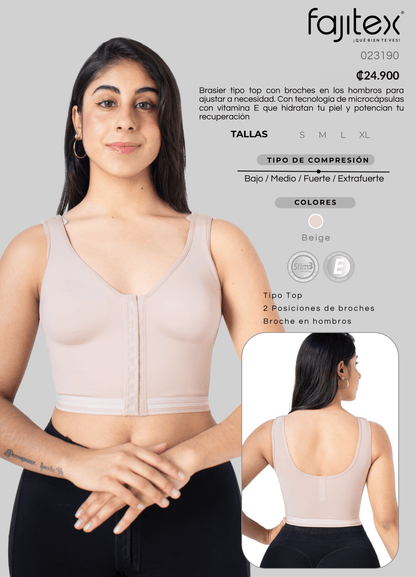 Brasier Tipo Top 023190 ✦ Bajo pedido
