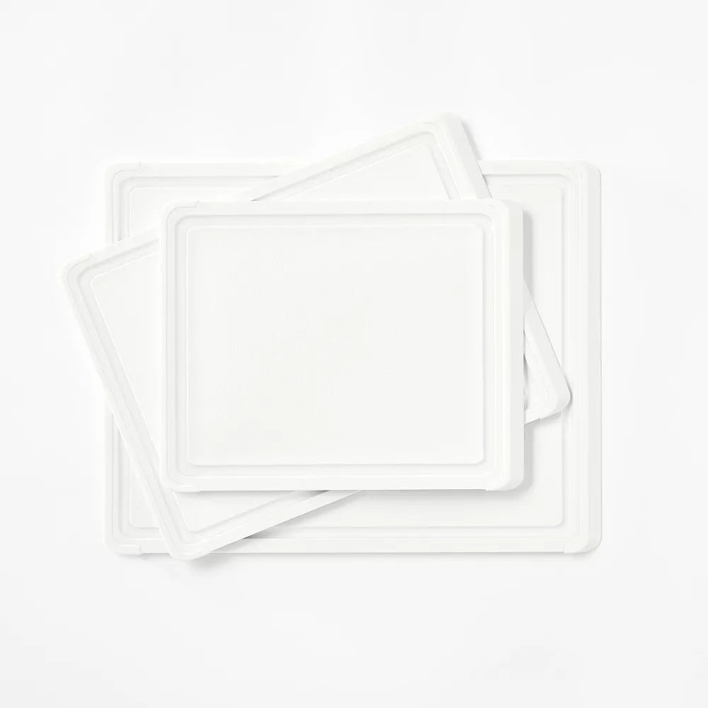 Set de 3 Tablas de Picar Antideslizantes Libres de BPA y Aptas para Lavavajillas - Figmint™