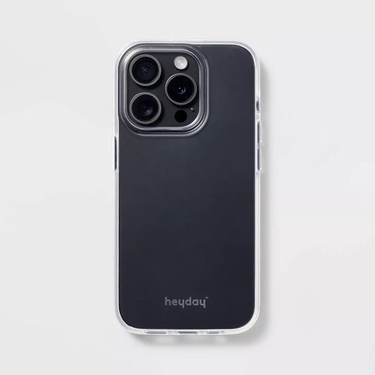 Estuche iPhone 15 Pro Max Antigolpes - heyday™ (Transparente)