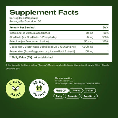 Glutatión Liposomal Cata-Kor | Suplemento Antioxidante