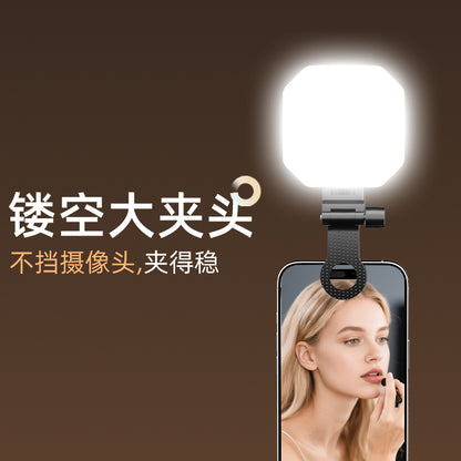 Luz LED Portátil  F01 con Clip y Enganche Magnético, 49 LEDs, Tres Tipos de Luz ✦ Bajo pedido