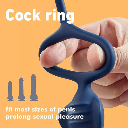 Billy - Anillo Vibrador Prostático con Control por App ✦ Bajo pedido