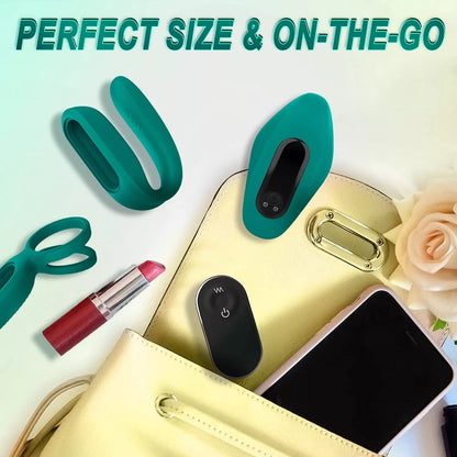 Set 4 en 1 con Bala Vibradora Desmontable y Control Remoto – Anillo, Huevo, Plug y Panty ✦ Bajo pedido