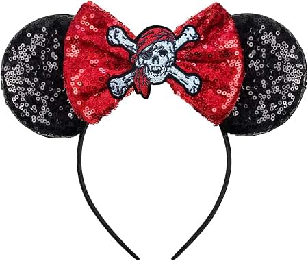 Diadema Minnie Mouse - Piratas del Caribe