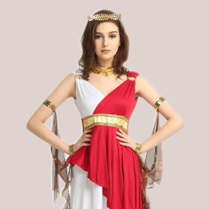 Corona de Laurel, Disfraz de Dios Griego, Accesorios de Disfraz de Diosa Griega, Accesorios de Toga, Disfraz de Emperador Romano para Mujer (Unitalla)