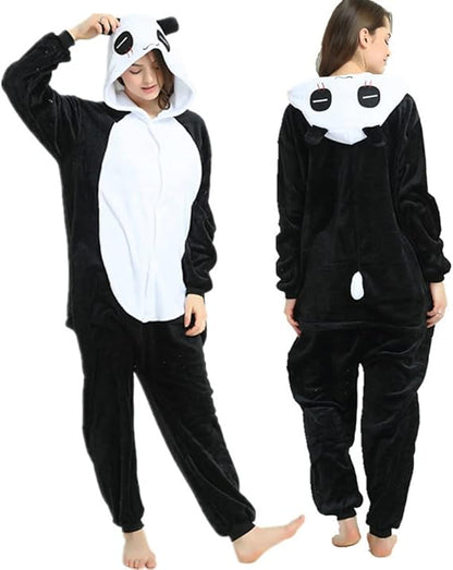 Mameluco Unisex Pijama Disfraz para Adulto (S,M,L) - Panda ✦ Bajo pedido